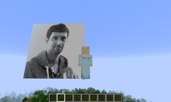 Karthik in Minecraft