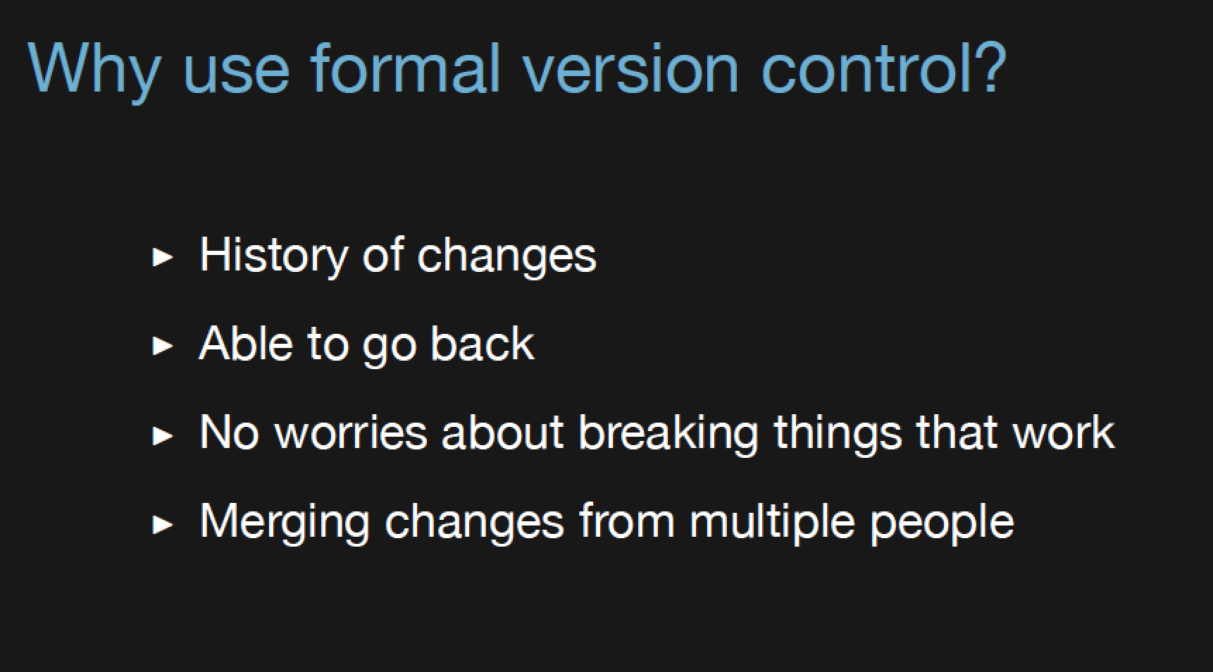Slide with Helvetica Neue